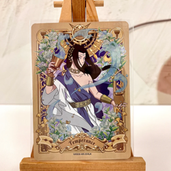 Kayou Naruto Tarot Temperance MR Card | Neji Hyuga NRB08-MR-004L4 - Image 1
