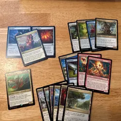 MTG EDH 5 Color Horde of Notions Starter kit Sol Ring Arcane Signet - Image 1