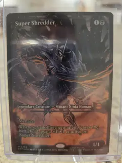FOIL Super Shredder Showcase Teenage Mutant Ninja Turtles TMT Mythic MTG N/NM - Image 1