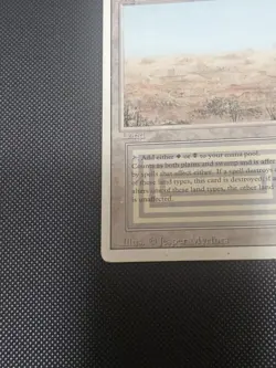 Scrubland Revised Edition Mtg Dual Land - Image 2