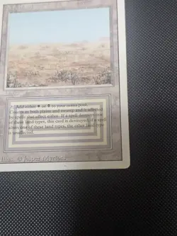 Scrubland Revised Edition Mtg Dual Land - Image 3