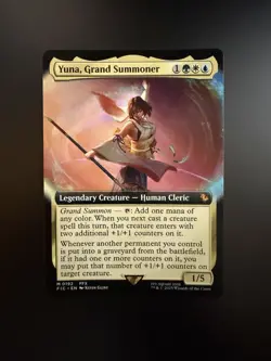 MTG Final Fantasy English Yuna, Grand Summoner Extended Art 0192 Non-Foil - Image 1