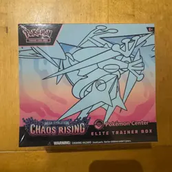 Pokemon Center Chaos Rising Elite Trainer Box ETB Brand New - slightly torn seal - Image 1