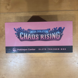 Pokemon Center Chaos Rising Elite Trainer Box ETB Brand New - slightly torn seal - Image 5