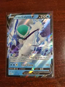 Ice Rider Calyrex V - SWSH130 - Sword & Shield Promos Pokemon TCG - Image 1