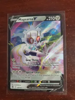 Magearna V 128/195 Swsh12: Sword & Shield - Silver Tempest Holo Pokemon Card - Image 1