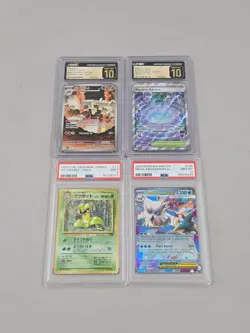 Pokemon Tcg Graded Slabs Lot Of 4 Includes Two Cgc Pristine 10 Slabs - Image 2