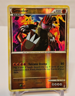 Groudon 6/95 Reverse Holo Rare Call of Legends Pokemon 1737 - Image 1