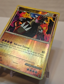 Groudon 6/95 Reverse Holo Rare Call of Legends Pokemon 1737 - Image 2