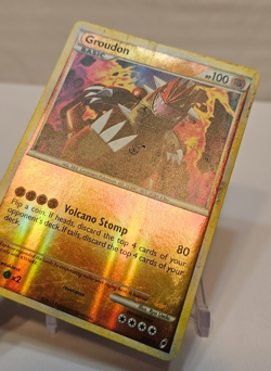 Groudon 6/95 Reverse Holo Rare Call of Legends Pokemon 1737 - Image 3