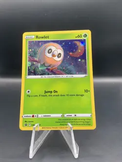 Pokemon TCG Rowlet Sword & Shield SWSH220 Holo Promo Promo - Image 1