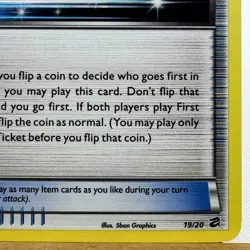 First Ticket - 19/20 - Dragon Vault - Holo - Pokemon - Damaged - Image 4
