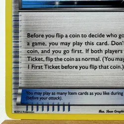 First Ticket - 19/20 - Dragon Vault - Holo - Pokemon - Damaged - Image 5