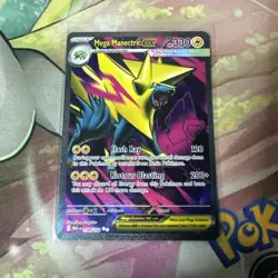 Pokemon TCG Mega Manectric ex Ultra Rare Full Art 158/132 - NM - Image 1