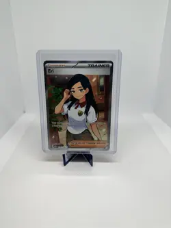 Eri 136/131 SV: Prismatic Evolutions Holo Ultra Rare Full Art NM Pokemon TCG - Image 1