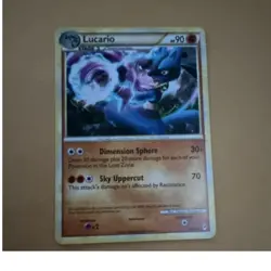 Pokemon TCG Lucario Rare Regular Call of Legends 14/95 2011 90HP English - Image 1