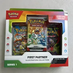 Pokemon TCG First Partner Illustration Collection Series 1 Promo Box English - Image 1