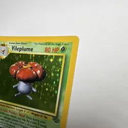 Pokemon TCG Vileplume Jungle Holo Rare Unlimited 15/64 80 HP 1999 English WOTC - Image 4