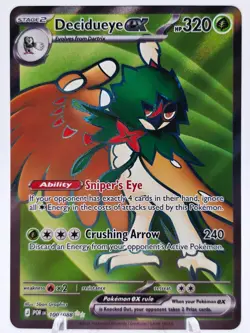 Decidueye ex 100/088 Pokemon TCG Perfect Order Ultra Rare Holo NM - Image 1