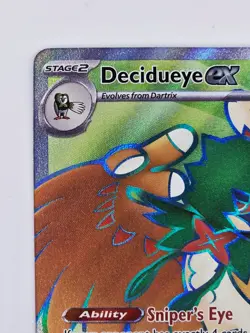 Decidueye ex 100/088 Pokemon TCG Perfect Order Ultra Rare Holo NM - Image 3