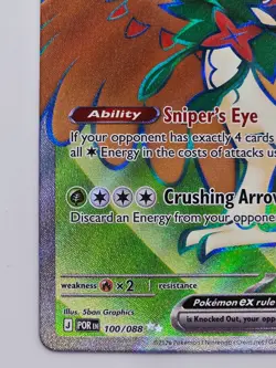 Decidueye ex 100/088 Pokemon TCG Perfect Order Ultra Rare Holo NM - Image 5