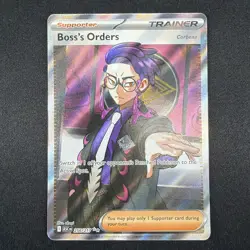 Boss's Orders 256/217 Ascended Heroes Full Art Trainer Pokemon - Image 1