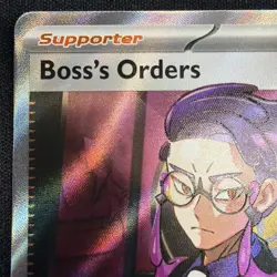 Boss's Orders 256/217 Ascended Heroes Full Art Trainer Pokemon - Image 2