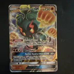 The Pokemon Company Pokemon TCG Marshadow GX 80/147 Burning Shadows UR Holo ENG - Image 1