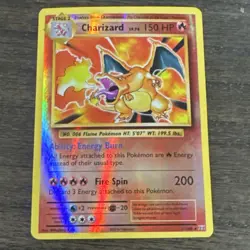 Pokemon TCG Charizard 11/108 Evolutions Reverse Holo Rare Stage 2 150 MP - Image 1
