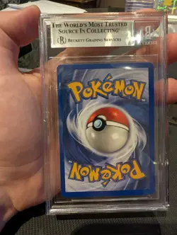1999 Pokemon TCG Jungle Flareon Holo 3/64 BGS 9 MINT WOTC good sub grades - Image 2