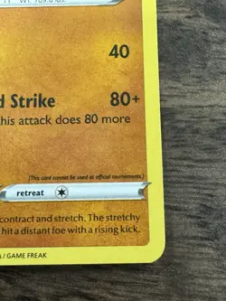 🦵 Hitmonlee 011/034 CLV 🦵 Pokemon TCG Classic Collection NM Holo - Image 3