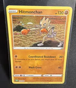 Pokemon TCG Classic Collection Hitmonchan Holo CLV 012/034 - MINT - Image 1