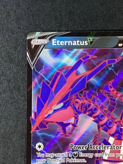 Pokemon TCG Eternatus V SWSH064 Black Star Promo Ultra Rare Sword & Shield NM - Image 3