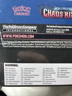 Pokemon; Chaos Rising Elite Trainer Box/ETB; New and Sealed; Ships Free! - Image 2