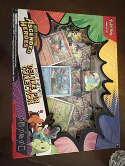 Pokemon Ascended Hero’s Deluxe Pin Collection Sealed - Image 1
