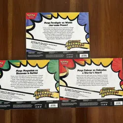 Pokemon Ascended Heroes (ME 2.5) Ex Box Set of 3 *Brand New and Factory Sealed* - Image 1