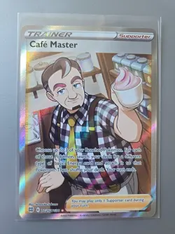 Cafe Master TG25/TG30 Brilliant Stars NM POKEMON Rare - Image 1