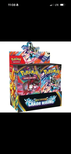 Pokemon TCG Mega Evolution Chaos Rising Booster Display Box 36 Packs, Sealed/New - Image 1