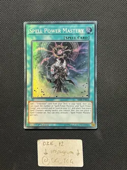 Yugioh - Spell Power Mastery - SR08-EN022 - 1st Edition - Super Rare - NM - Image 1