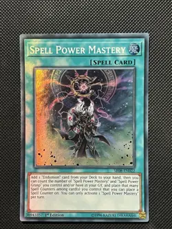 Yugioh - Spell Power Mastery - SR08-EN022 - 1st Edition - Super Rare - NM - Image 2