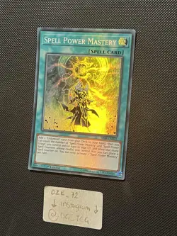 Yugioh - Spell Power Mastery - SR08-EN022 - 1st Edition - Super Rare - NM - Image 4