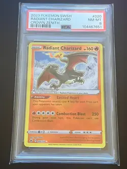 Pokemon CROWN ZENITH PSA GRADED - Numerous Cards Listed - Image 1