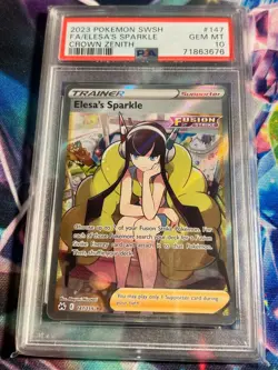 Pokemon CROWN ZENITH PSA GRADED - Numerous Cards Listed - Image 4