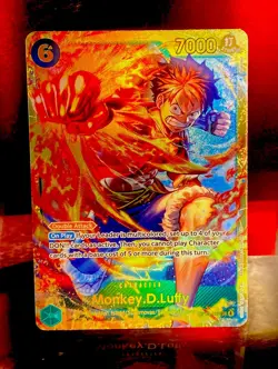 2025 ONE PIECE OP13-CARRYING ON HIS WILL #118 MONKEY D. LUFFY -PACK FRESH-CLEAN - Image 2