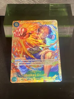 2025 ONE PIECE OP13-CARRYING ON HIS WILL #118 MONKEY D. LUFFY -PACK FRESH-CLEAN - Image 4