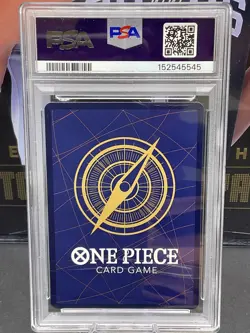 2025 One Piece EN OP13-065 Shanks Alternate Art PSA 9 MINT - Image 2