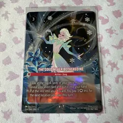 Disney Lorcana - The Cold Never Bothered Me 234/204 Winterspell - Enchanted - Image 1