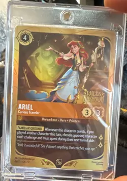 Disney Lorcana TCG Ariel - Curious Traveler Wilds Unknown Character 43/313 EN - Image 1