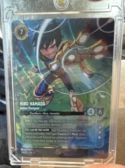 Ravensburger Disney Lorcana Hiro Hamada - Armor Designer Promo Foil 24B/P2 - Image 1