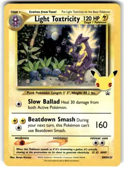 Light Toxtricity Promo SWSH: Sword & Shield Promo Cards SWSH137 NM - Image 1